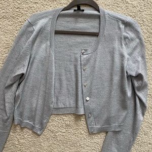 Talbots sparkly cardigan